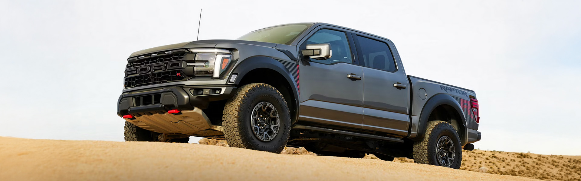 Ford F-150 Raptor off-road truck.