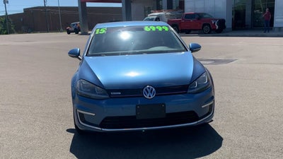 2015 Volkswagen e-Golf SEL Premium