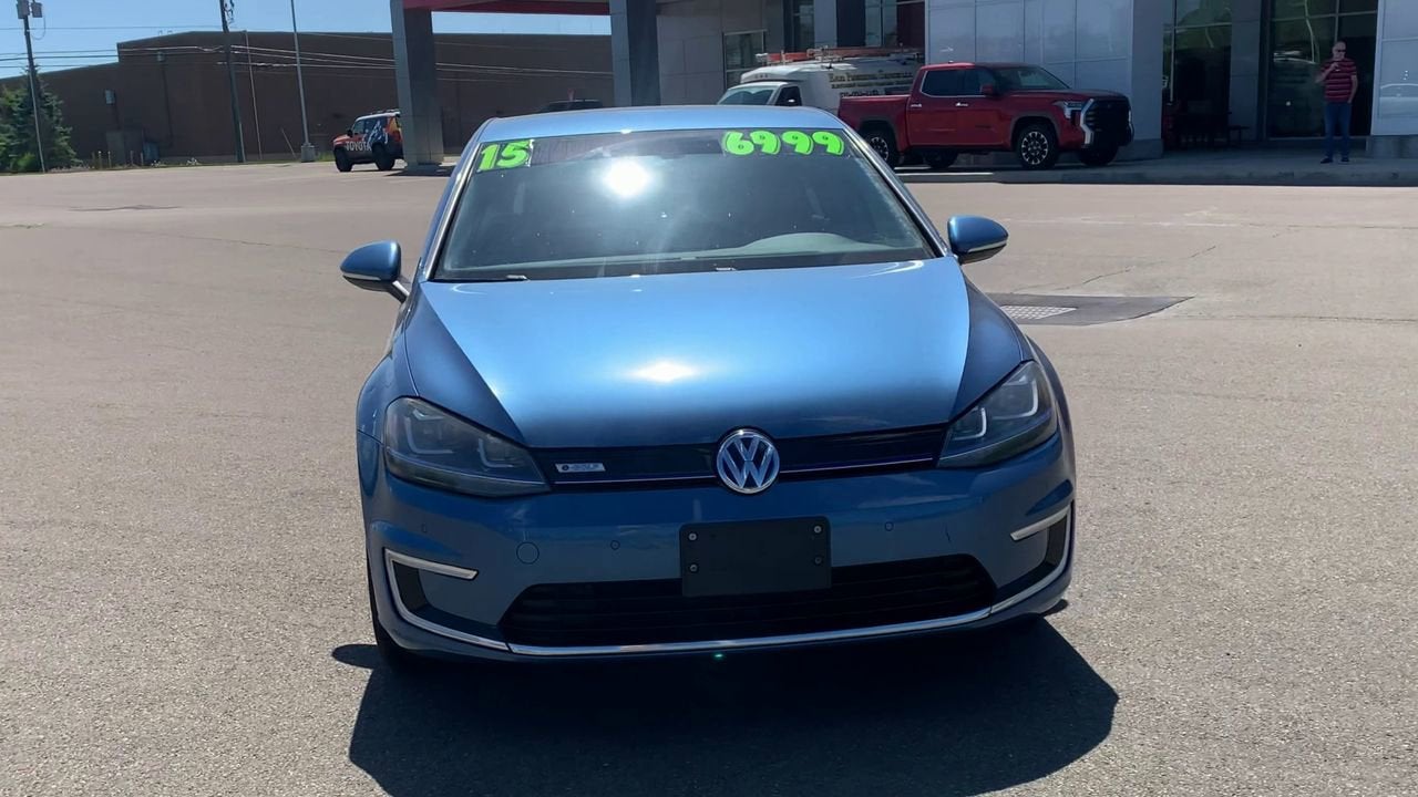 2015 Volkswagen e-Golf SEL Premium