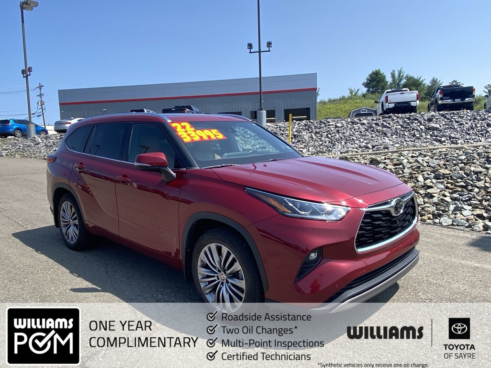 2022 Toyota Highlander Platinum
