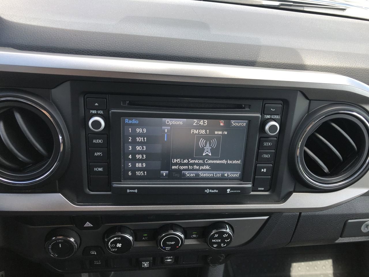 2019 Toyota Tacoma 4WD SR5