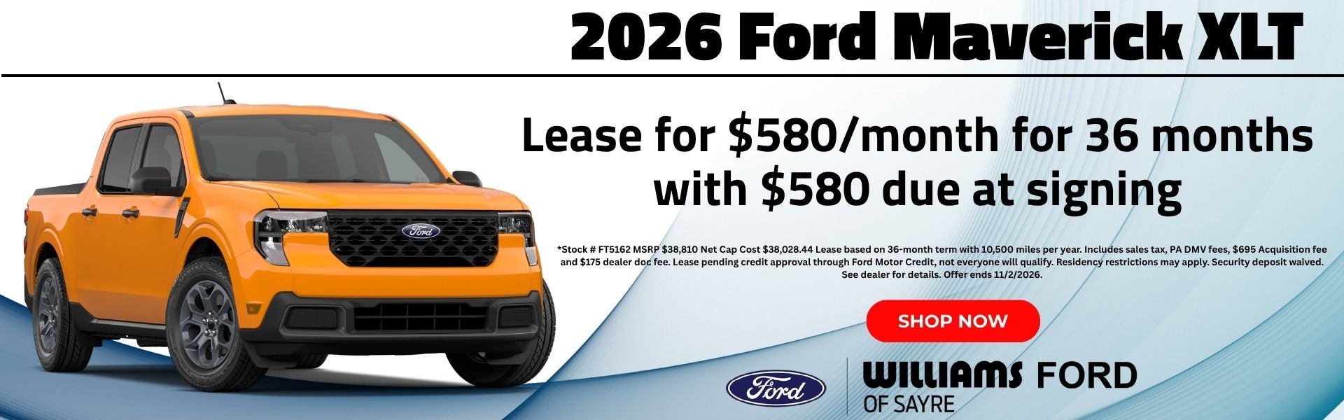 2026 Ford Maverick XLT 